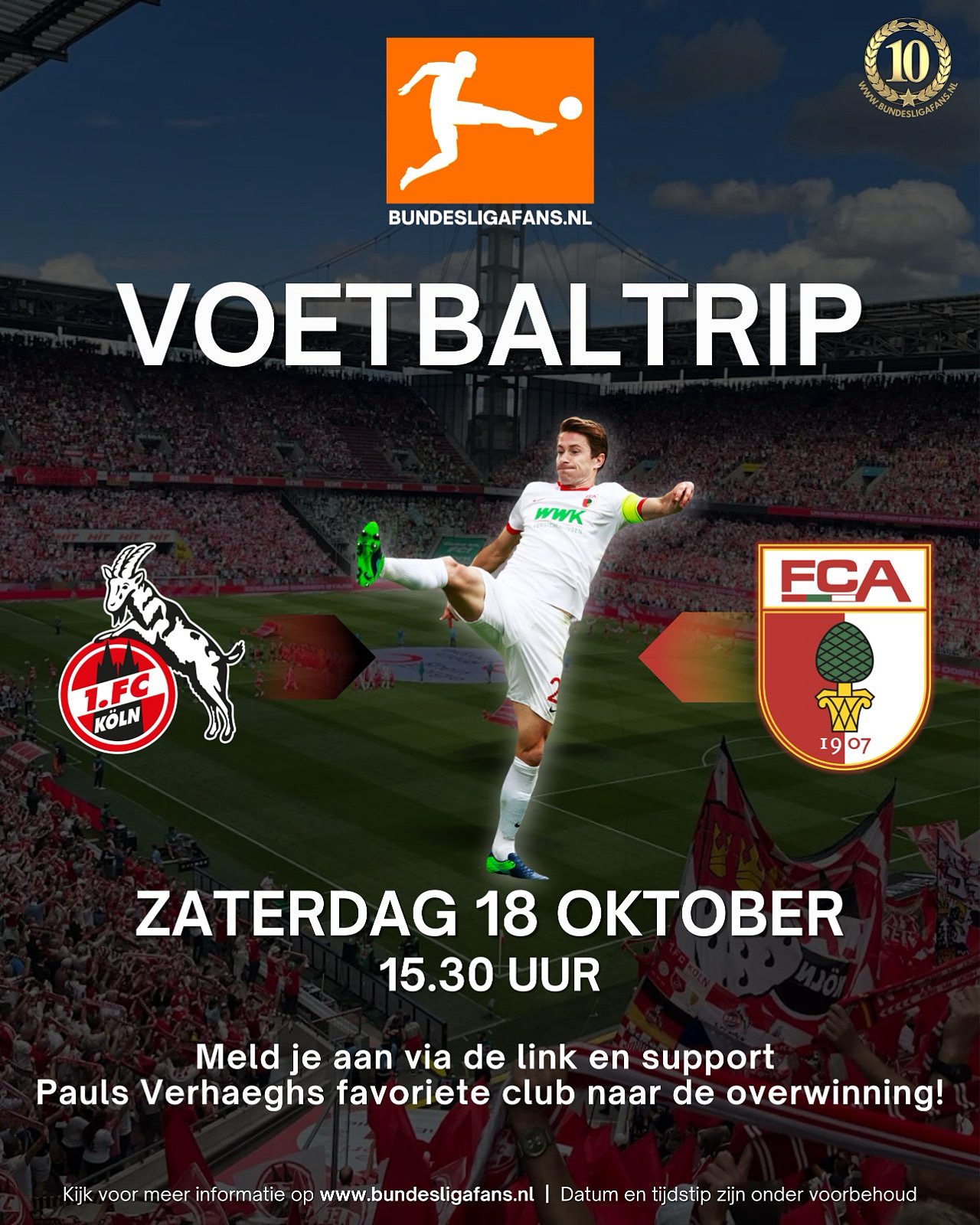 We kunnen weer naar Köln! ⚽️