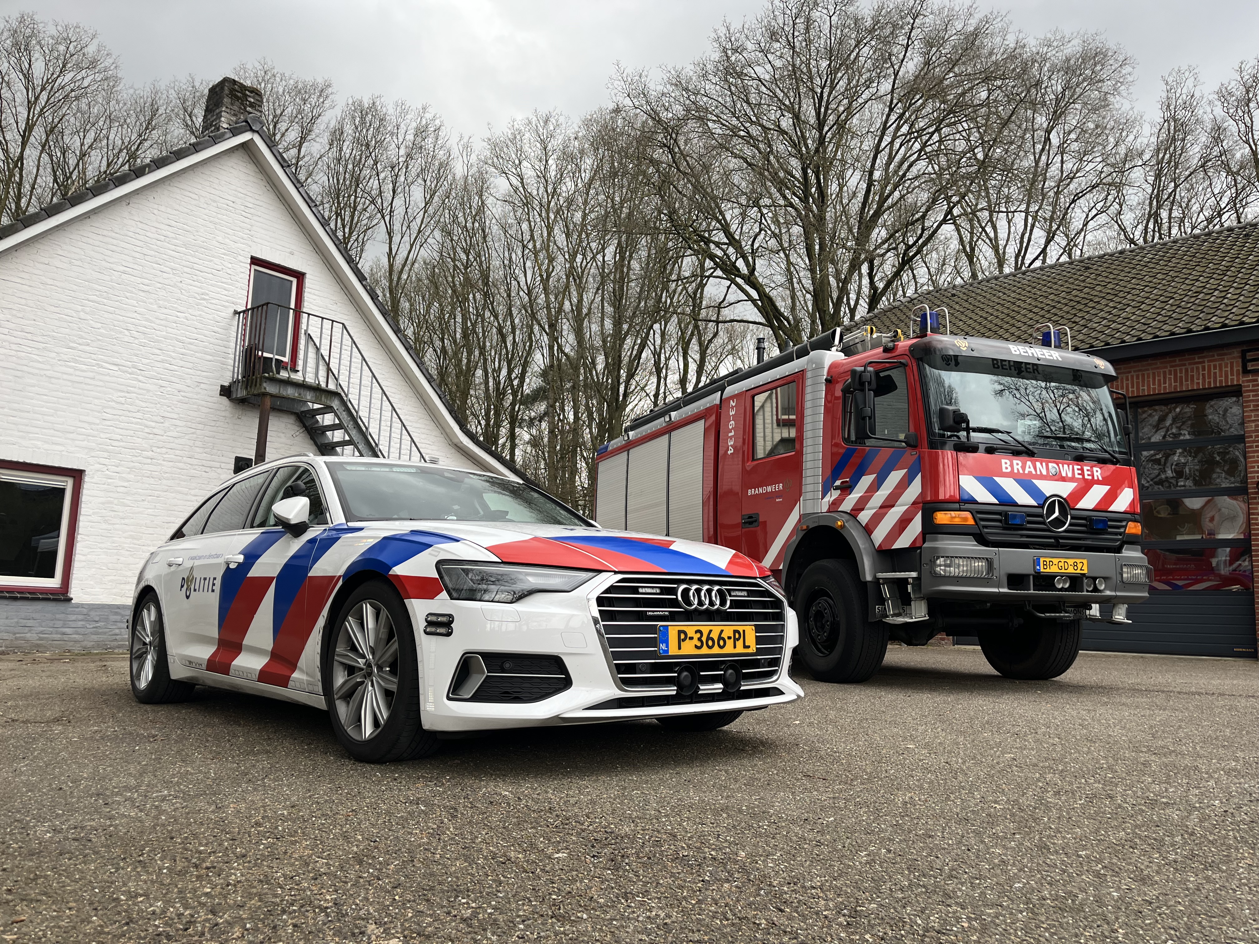 Oefening hulpdiensten Kronenberg