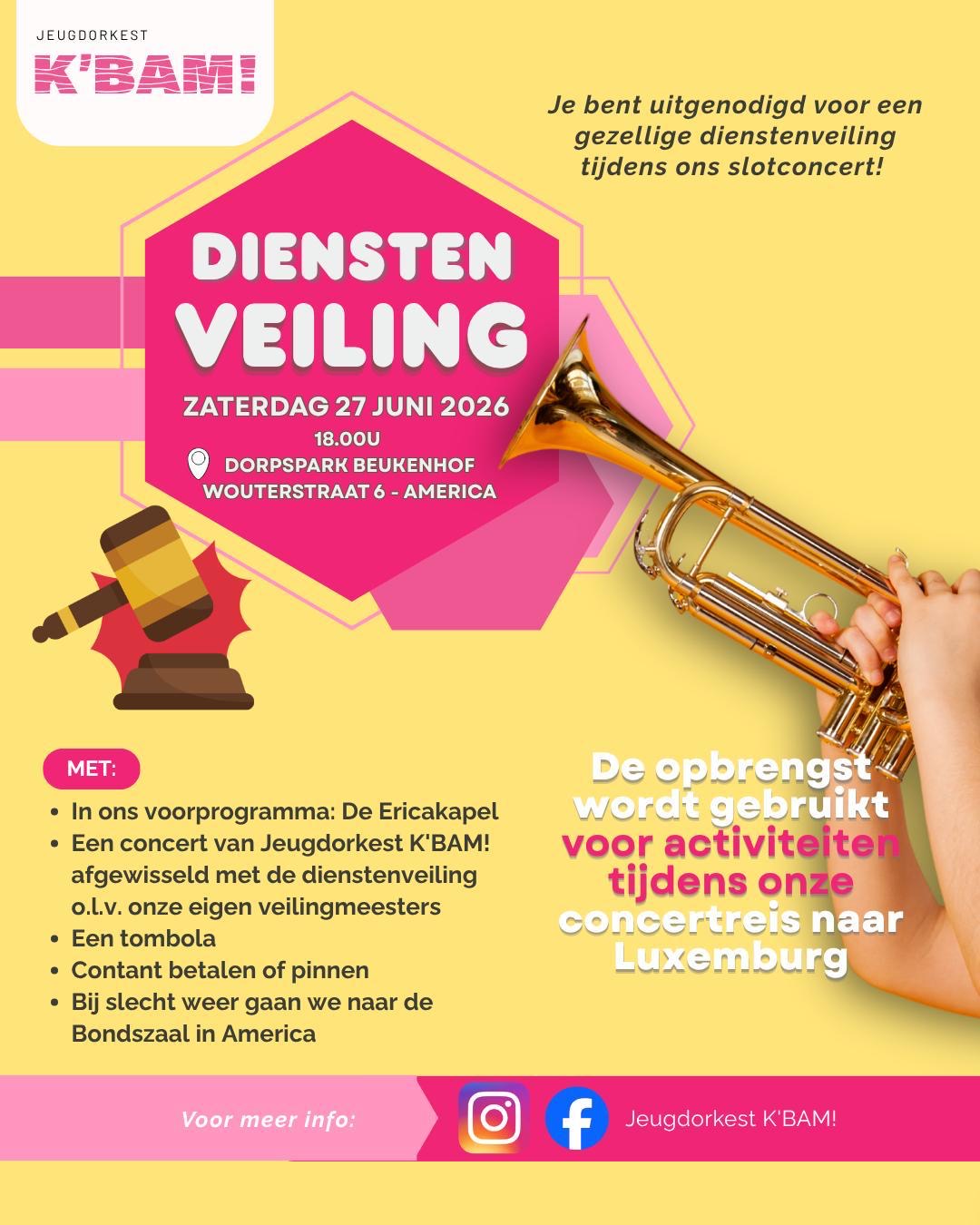 Dienstenveiling K’BAM