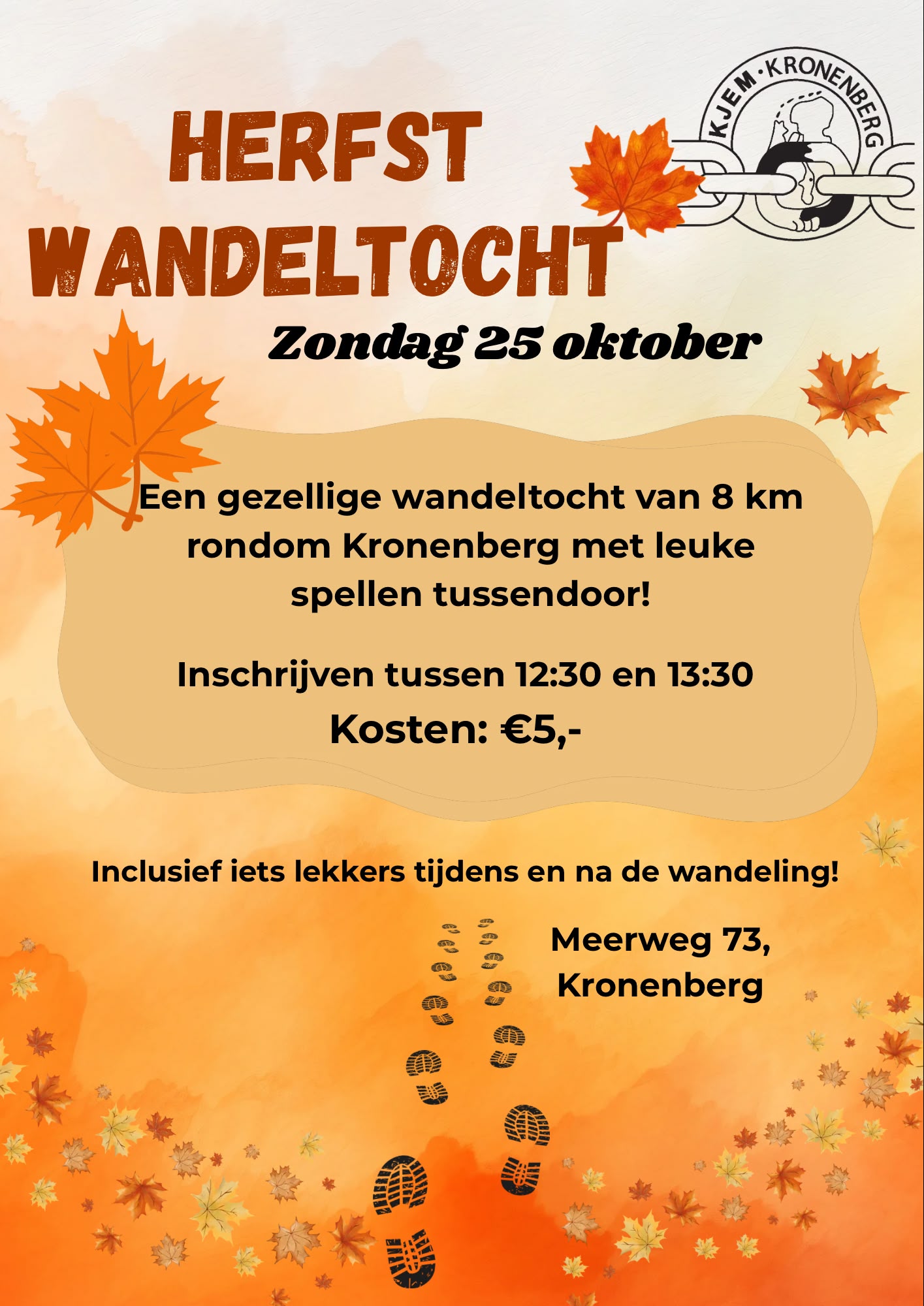 HERFSTWANDELTOCHT KJEM 2026